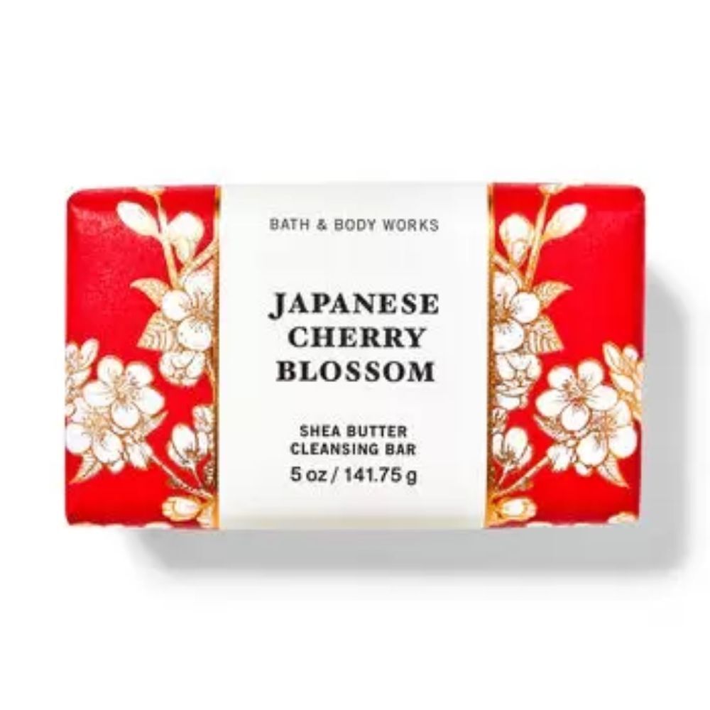 Bundle Japanese Cherry Blossom Shea Butter Cleansing Bar and Hand Cream